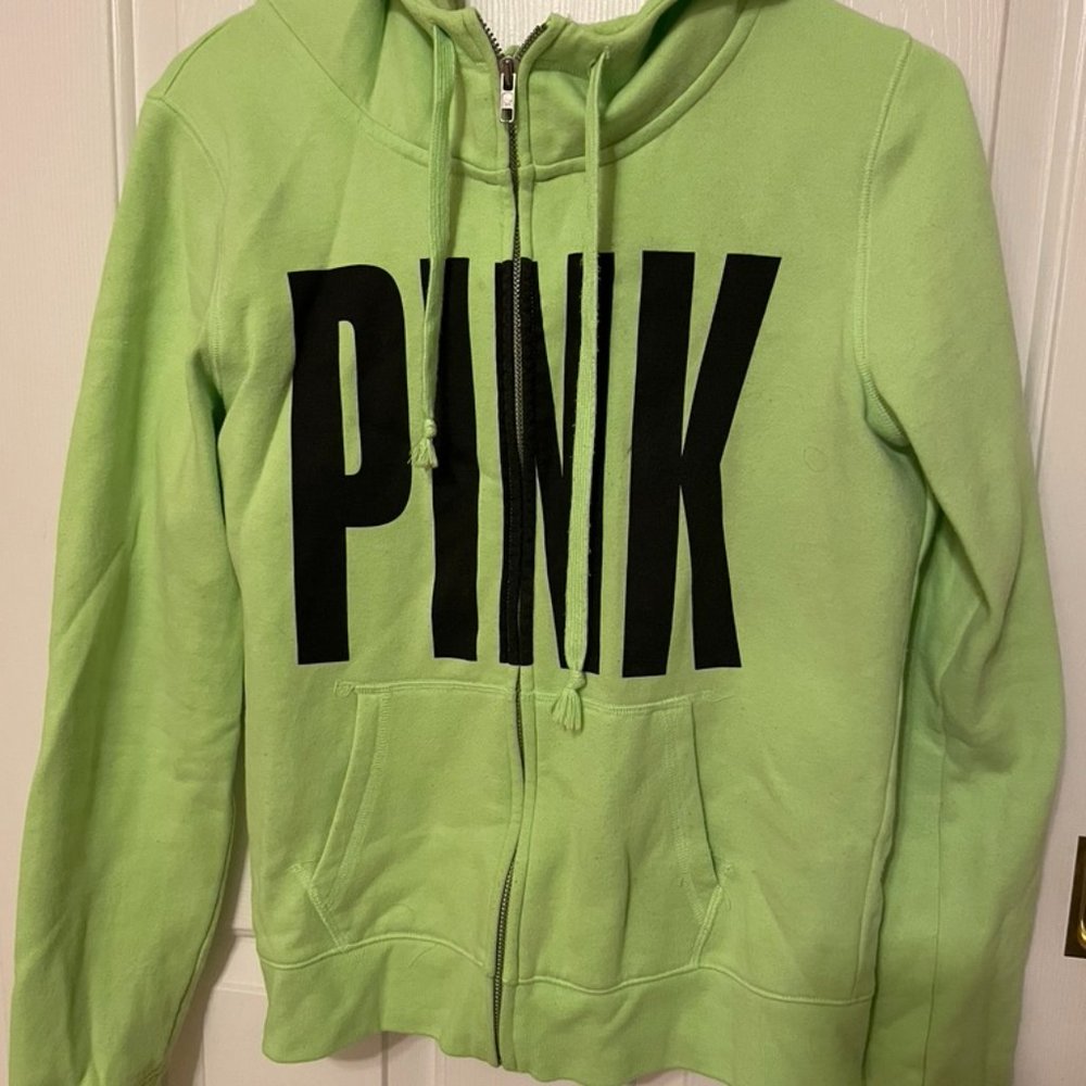 PINK Zip Up Sweatshirt